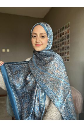 شال آبی زنانه MODA - کد 892916642