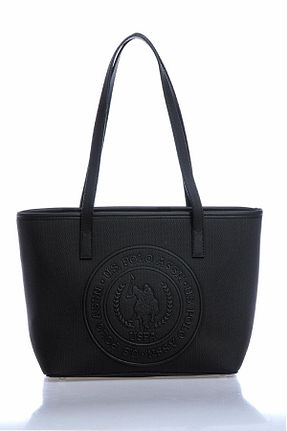 کیف دوشی مشکی زنانه چرم مصنوعی U.S. Polo Assn. - کد 841499163