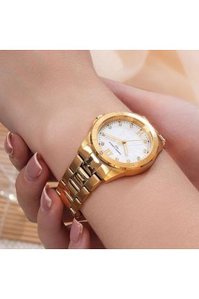 ساعت مچی طلائی زنانه 34 میلی متر Pierre Cardin - کد 892927398