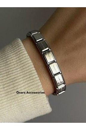 دستبند استیل (فولاد) زنانه استیل (فولاد) MODA - کد 885598497