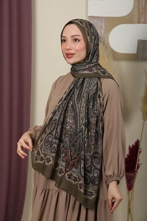شال سبز زنانه پنبه ای aldyoo - کد 892950876