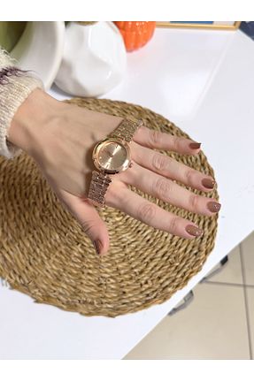ساعت مچی صورتی زنانه 34 میلی متر Bimodabu - کد 892951150