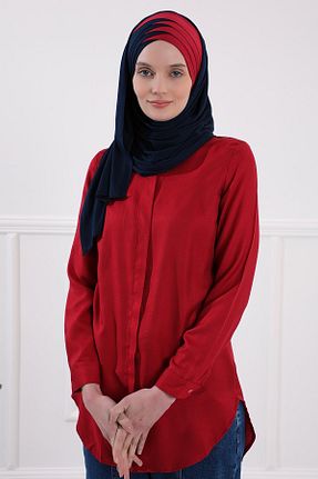 شال سرمه ای زنانه ویسکون Aisha