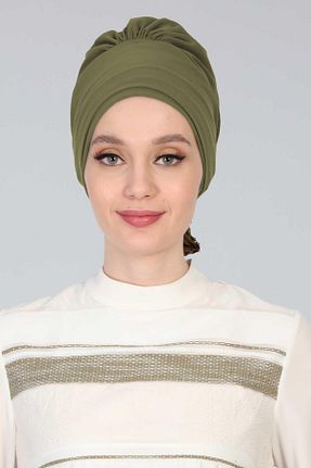 شال خاکی زنانه شیفون Ayşe Tasarım - کد 112169926