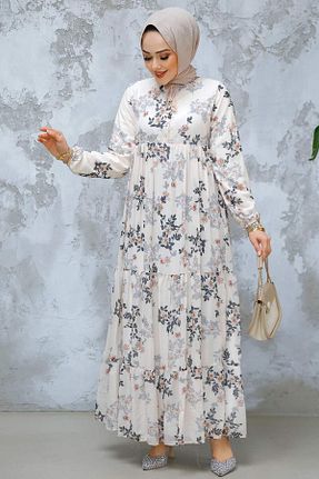 لباس حجاب طوسی زنانه رگولار Neva Style - کد 893047443