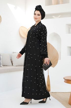 ست بالاتنه و پائین تنه حجاب مشکی زنانه رگولار Neva Style - کد 893047552