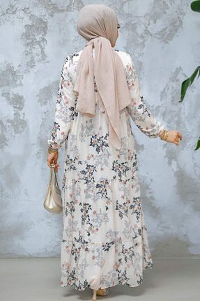 لباس حجاب طوسی زنانه رگولار Neva Style - کد 893047443