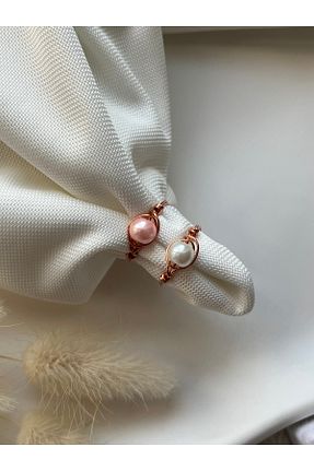 انگشتر جواهر متالیک زنانه سنگ طبیعی PelvedDesign - کد 377048271