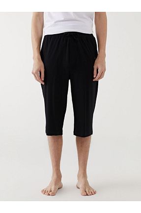 پائین تنه راحتی مشکی مردانه %100 پنبه LC Waikiki - کد 894760881
