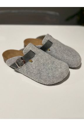 دمپائی طوسی زنانه پارچه ای Land of Cork - کد 664179622