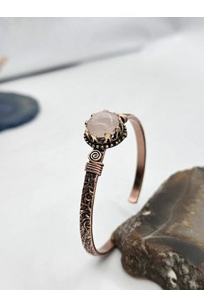دستبند جواهر متالیک زنانه سنگ طبیعی NBS Beautiful Naturel Stones - کد 893524273