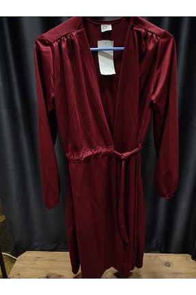 رویه حجاب زرشکی زنانه مخلوط پلی استر ASUDE TESETTÜR - کد 893124186