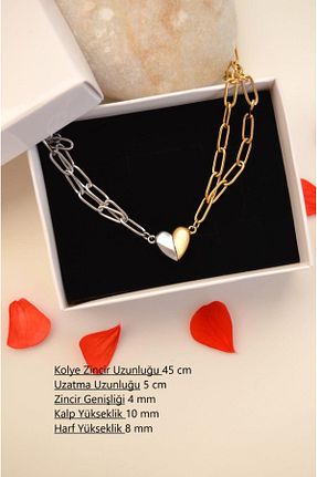 گردنبند استیل ( فولاد ) رنگی زنانه استیل ضد زنگ Sacce Scarves&Accessories - کد 893131874