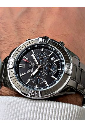 ساعت مچی طوسی مردانه 41-45 میلی متر Ferrucci - کد 680217001