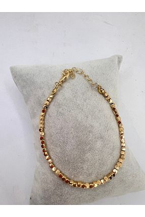 دستبند استیل (فولاد) طلائی زنانه استیل (فولاد) PS ACCESSORİES - کد 869679954