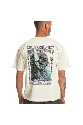 تیشرت اسپرت نباتی مردانه رگولار Quiksilver - کد 818148677
