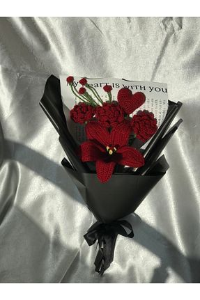 گل خشک و مصنوعی قرمز PEGG - کد 893214818