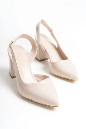 کفش پاشنه بلند کلاسیک بژ زنانه استیل (فولاد) Shoesers - کد 893304467