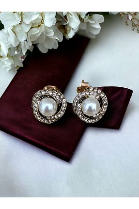 گوشواره مروارید سفید FAYRA ACCESSORIES - کد 819187903