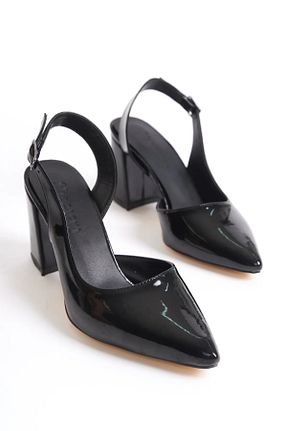 کفش پاشنه بلند کلاسیک مشکی زنانه استیل (فولاد) Shoesers - کد 893304485