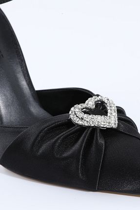 کفش مجلسی مشکی زنانه پارچه ای Tacchi - کد 866073373