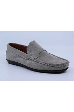 کفش کژوال طوسی مردانه جیر Papuccu - کد 893318907