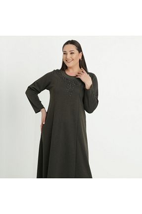 لباس سایز بزرگ سبز زنانه حوله CTK Tekstil - کد 894869553