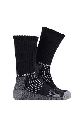 جوراب اسپرت مشکی زنانه پنبه ای Thermoform - کد 361741599