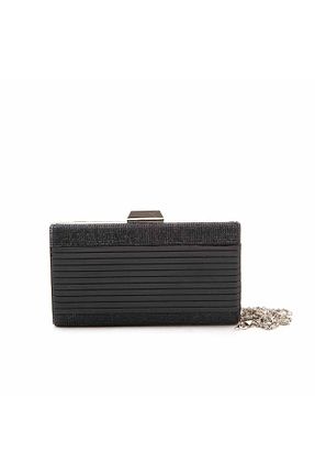 کیف مجلسی مشکی زنانه ROUGE - کد 200468454