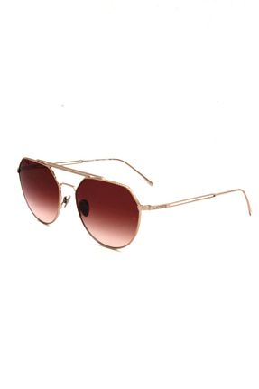 عینک آفتابی زرد زنانه پلاریزه Lacoste - کد 241343886