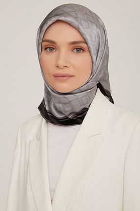 روسری طوسی İpek Tivil Armine - کد 893321811