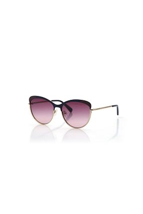 عینک آفتابی طلائی زنانه UV400 Longchamp - کد 77709752