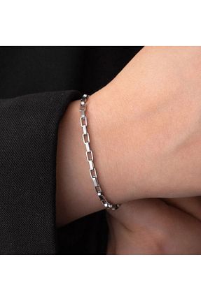 دستبند استیل (فولاد) نباتی زنانه استیل (فولاد) Takıtolia - کد 891437855