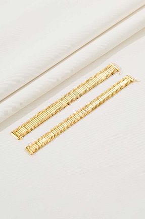 دستبند نقره زرد زنانه 925 عیار Vicenza Jewelery - کد 895260681