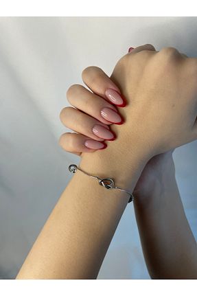 دستبند استیل (فولاد) زنانه استیل (فولاد) Tasarım - کد 893357060