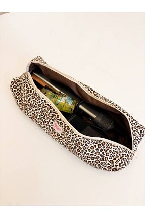 کیف آرایش قهوه ای girlsybags - کد 896566155