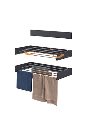 خشک کن لباس مشکی فلزی AYZ - کد 895148736
