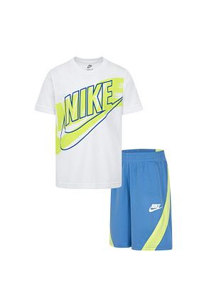 ست بالاتنه و پائین تنه اسپرت سفید بچه گانه Nike - کد 895168729