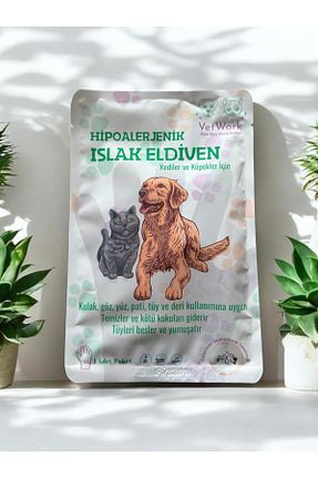 دستمال مرطوب حیوان خانگی Vet Work - کد 892164013