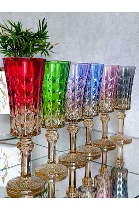 لیوان رنگی شیشه bellanest - کد 893469204