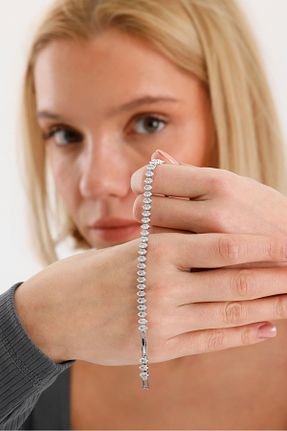 دستبند استیل (فولاد) زنانه استیل (فولاد) Swarovski - کد 882171175