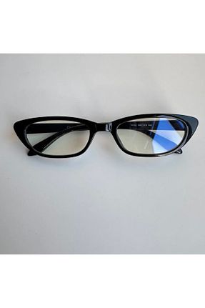 عینک محافظ نور آبی مشکی زنانه 50 HMG Aksesuar - کد 893440076