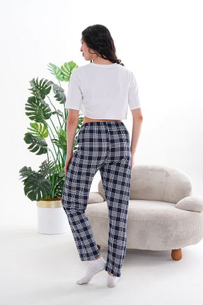 پائین تنه راحتی سرمه ای زنانه پنبه ای Arvin Pijama - کد 893485844