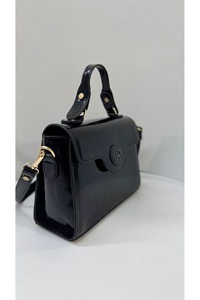 کیف دوشی مشکی زنانه چرم مصنوعی Ozy Bags - کد 893493146