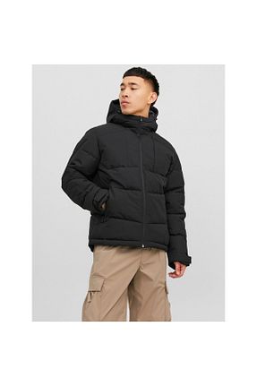 کاپشن مشکی مردانه رگولار Jack & Jones - کد 786967125