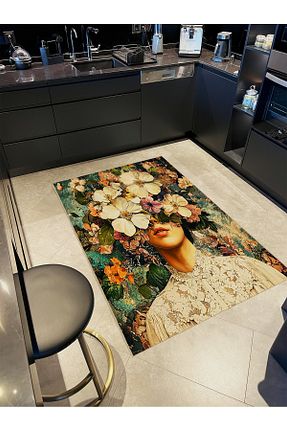 فرش رنگی قابل شستشو Rugs Modern Halı - کد 893549196