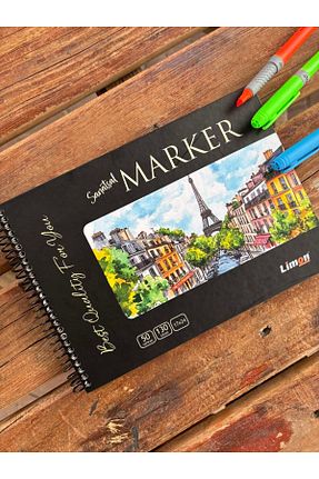 دفتر مشکی Sert LİMON DEFTER - کد 893552289