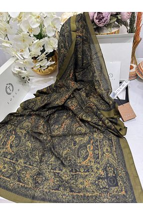 شال بژ زنانه ابریشم Oxygen Scarfs - کد 893566577