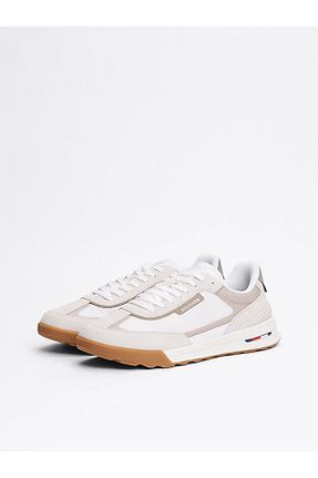 کفش اسنیکر طلائی مردانه بند دار Tommy Hilfiger - کد 892685855