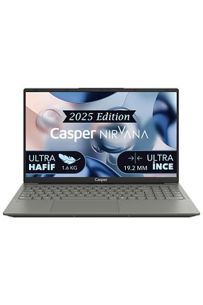 لپ تاپ طوسی AMD Ryzen 5 CASPER - کد 893544114